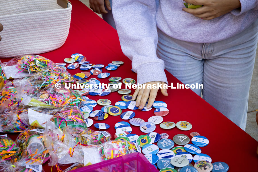 Fiesta on the green at the Nebraska Union Plaza. Fiesta on the Green is an annual Latino culture and heritage festival. October 5, 2023. Photo by Kristen Labadie / University Communication.